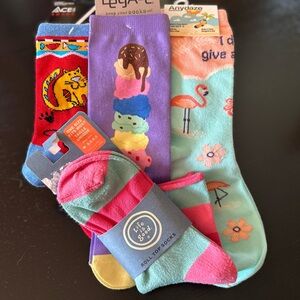 Novelty Colorful Socks Set